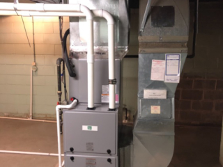 Non communicating Furnace Basement Furnace Installation in Carmel Indiana
